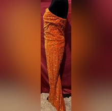 Load image into Gallery viewer, Fashion Nova Orange Glamorous Jumpsuit