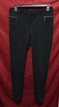 Load image into Gallery viewer, Simply Vera Vera Wang Black Skinny Ponte Ankle Pants with Zip Details