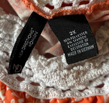 Load image into Gallery viewer, Orange Floral Women's Top
