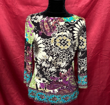 Load image into Gallery viewer, Paisley floral top
