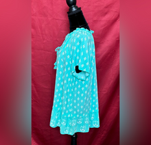 Load image into Gallery viewer, Elegant Teal Women's Shirt
