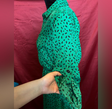 Load image into Gallery viewer, Level Eight Green Geometric Dress
