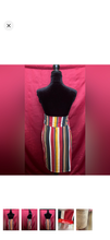 Load image into Gallery viewer, Striped Multicolor Women's Skirt
