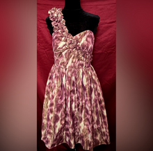 Load image into Gallery viewer, Maggy London One Shoulder Ruched Cocktail Dress
