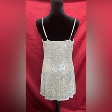 Load image into Gallery viewer, Silver Sequin Women's Dress
