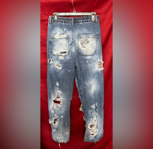 Load image into Gallery viewer, Distressed Blue Jeans
