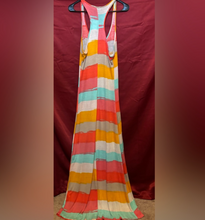Load image into Gallery viewer, Colorful Striped Maxi Dress
