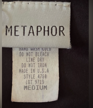 Load image into Gallery viewer, Metaphor Black Asymmetrical Embellished Blouse
