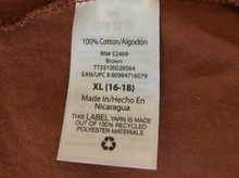 Load image into Gallery viewer, Time and Tru Women's Terracotta Long Sleeve Too
