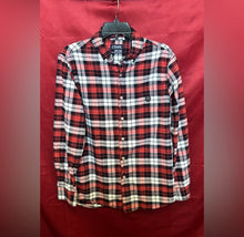 Load image into Gallery viewer, Chaps Men's Red Plaid Shirt
