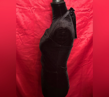 Load image into Gallery viewer, Garage Black Ruched Fitted Sleeveless Tank Top
