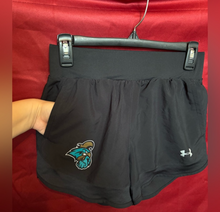 Load image into Gallery viewer, Under Armour Women's Black Athletic Shorts
