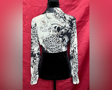 Load image into Gallery viewer, Leopard Print Tie-Front Blouse
