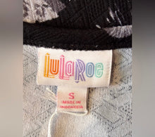 Load image into Gallery viewer, LuLaRoe Black and White Fit and Flare Dress
