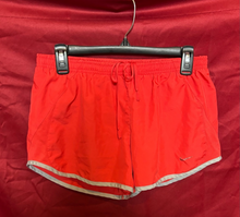 Load image into Gallery viewer, Women's Bright Orange Athletic Shorts
