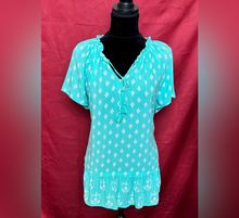 Load image into Gallery viewer, Elegant Teal Women's Shirt

