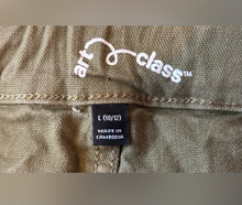 Load image into Gallery viewer, Girl’s Olive Green Cargo Mini Skirt
