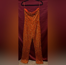 Load image into Gallery viewer, Fashion Nova Orange Glamorous Jumpsuit
