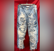 Load image into Gallery viewer, Distressed Blue Jeans
