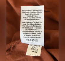 Load image into Gallery viewer, Time and Tru Women's Terracotta Long Sleeve Too
