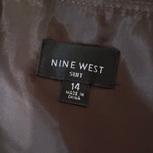 Load image into Gallery viewer, Dk Brown Nine West Sleeveless Dress
