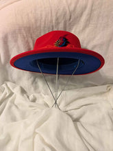 Load image into Gallery viewer, NEW Red/Royal blue Fedora

