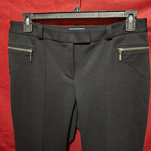 Load image into Gallery viewer, Simply Vera Vera Wang Black Skinny Ponte Ankle Pants with Zip Details
