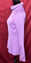 Load image into Gallery viewer, Under Armour Lavender/Purple Long-Sleeve Mock Neck Performance Top
