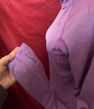 Load image into Gallery viewer, Under Armour Lavender/Purple Long-Sleeve Mock Neck Performance Top
