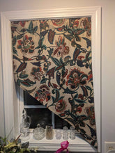 Load image into Gallery viewer, Vintage 1990 Kenmill Cotton Floral Window Curtains
