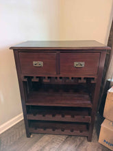 Load image into Gallery viewer, Wood Wine Cabinet
