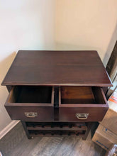 Load image into Gallery viewer, Wood Wine Cabinet
