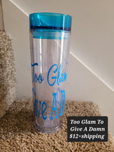 Load image into Gallery viewer, Personalized Color Top Acrylic Tumbler
