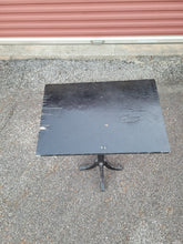 Load image into Gallery viewer, Black Wood Plant Stand
