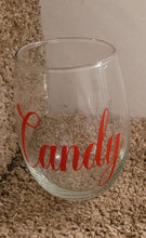 Load image into Gallery viewer, Personalized Stemless Wine Glass

